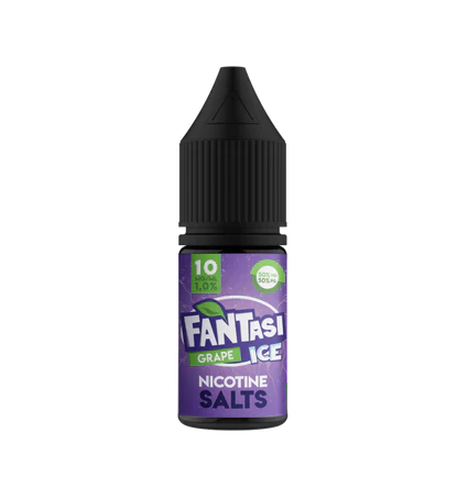 Pack of 10 FANTASI ICE NIC SALT 10mg & 20mg 50VG/50PG E-Liquids Vape Juice