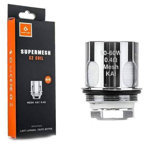 GEEKVAPE SUPER MESH COILS FOR AERO MESH TANK 5 PACK
