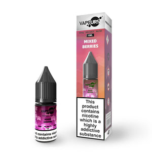 Pack of 10 VapeURS 10ml Nic Salts E-Liquid