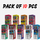PACK OF 10 PCS: Nic Salt 10ml E Liquid TEN TEN Premium Vape Juice 50VG/50PG 10 & 20 mg