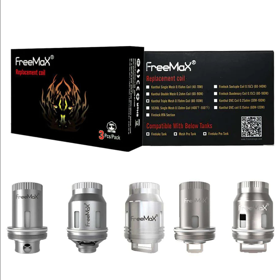 FREEMAX FIRELUKE MESHPRO DOUBLE MESH 0.2 OHM COILS