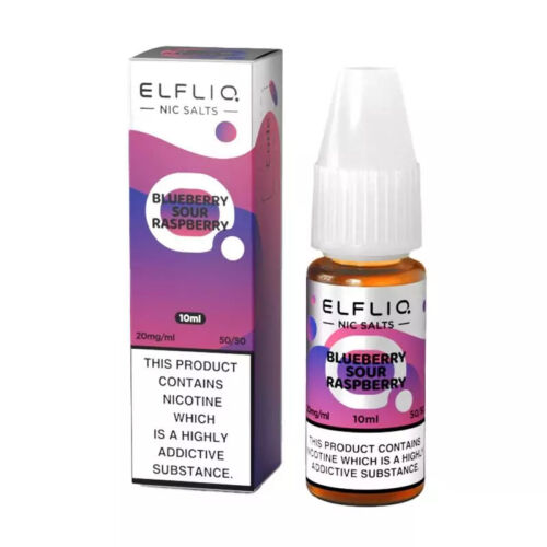 ELFLIQ by ELF BAR Nic Salt 10ml E Liquid 10mg | 20mg Vape Juice 50/50 VG/PG