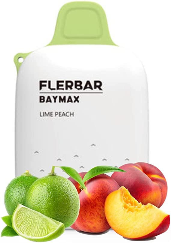 Pack of 5 FLERBAR BAYMAX 3500  PREFILLED -DEVICE 0MG nic Rechargeable Battery