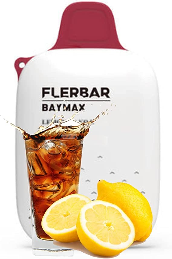 Pack of 5 FLERBAR BAYMAX 3500  PREFILLED -DEVICE 0MG nic Rechargeable Battery
