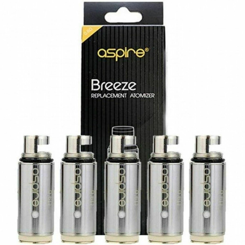ASPIRE BREEZE COILS Replacement U-Tech 0.6 OHM 5PK - Dreamlandvape