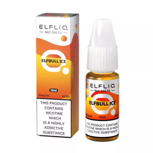 ELFLIQ by ELF BAR Nic Salt 10ml E Liquid 10mg | 20mg Vape Juice 50/50 VG/PG
