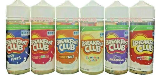 Breakfast Club Vape E Liquid 100ml E Juice 0MG 70vg 30pg Premium Vape Juice