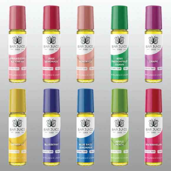 BAR JUICE 5000 Nic Salt E Liquid 10mg / 20mg (Vape Juice 50/50 VG/PG)