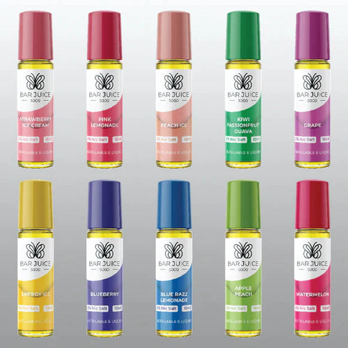 BAR JUICE 5000 Nic Salt E Liquid 10mg / 20mg (Vape Juice 50/50 VG/PG)