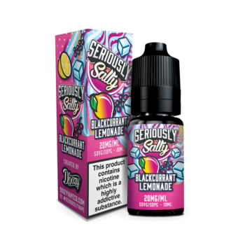 Seriously Salty Nic Salt 10ml PG VG Ratio is 50% VG / 50% PG