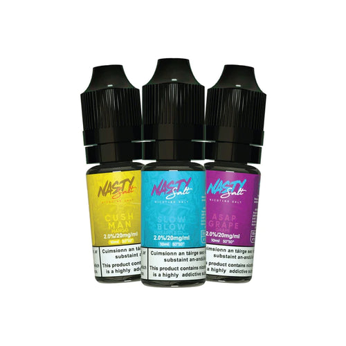 Nasty Nic Salts 10ML E Liquid 10MG & 20MG Vape Juice 50VG 50PG