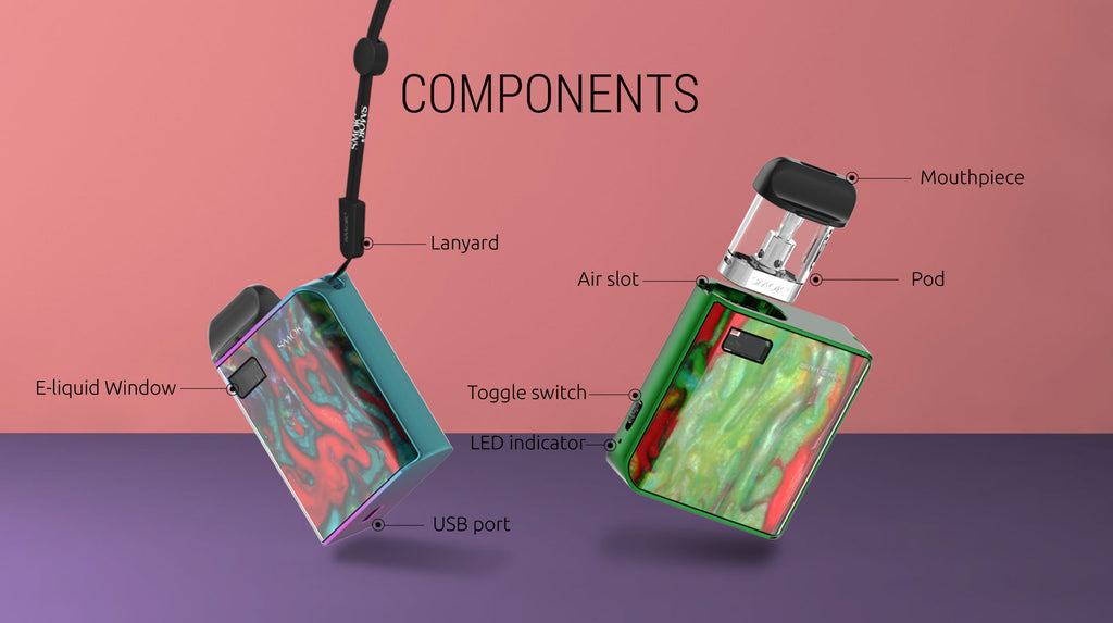 SMOK MICA AIO Pod Starter Kit 700mAh Battery Pod System - Dreamlandvape