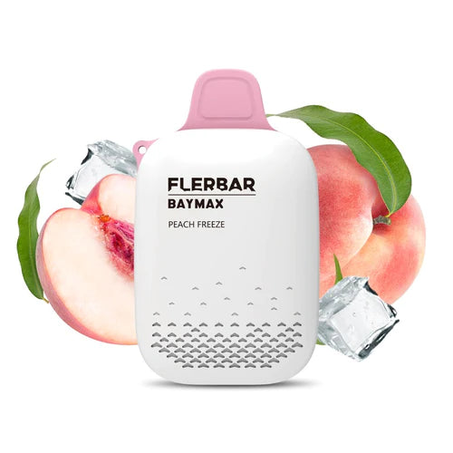 Pack of 5 FLERBAR BAYMAX 3500  PREFILLED -DEVICE 0MG nic Rechargeable Battery