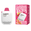 Pack of 5 FLERBAR BAYMAX 3500  PREFILLED -DEVICE 0MG nic Rechargeable Battery
