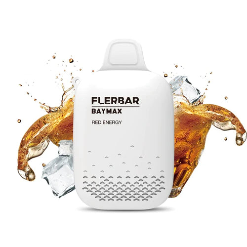 Pack of 5 FLERBAR BAYMAX 3500  PREFILLED -DEVICE 0MG nic Rechargeable Battery