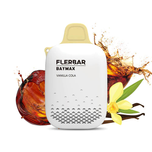 Pack of 5 FLERBAR BAYMAX 3500  PREFILLED -DEVICE 0MG nic Rechargeable Battery
