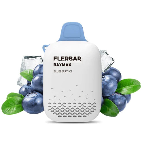 Pack of 5 FLERBAR BAYMAX 3500  PREFILLED -DEVICE 0MG nic Rechargeable Battery