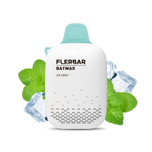 Pack of 5 FLERBAR BAYMAX 3500  PREFILLED -DEVICE 0MG nic Rechargeable Battery
