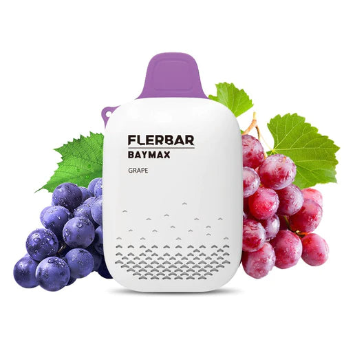 Pack of 5 FLERBAR BAYMAX 3500  PREFILLED -DEVICE 0MG nic Rechargeable Battery