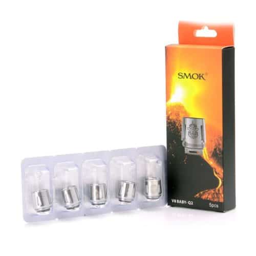 SMOK TFV8 V8-BABY-Q2 0.4OHM REPLACEMENT COILS 5 PACK