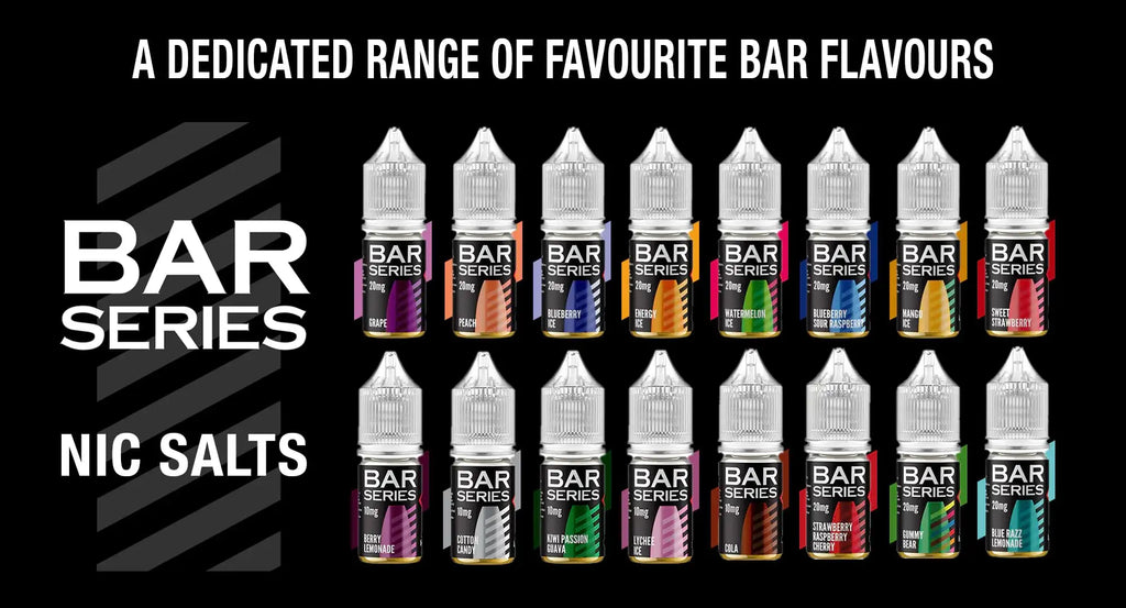 Bar Series Nic Salts 10 mg 20mg , 10 ml , 50/50/ VG PG