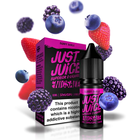 JUST JUICE NIC SALT 50% VG and 50% PG E liquid 10 ml