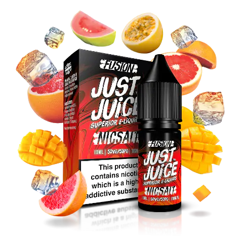 JUST JUICE NIC SALT 50% VG and 50% PG E liquid 10 ml