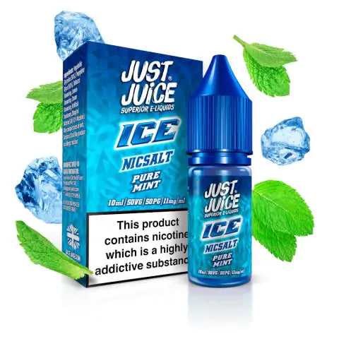 JUST JUICE NIC SALT 50% VG and 50% PG E liquid 10 ml
