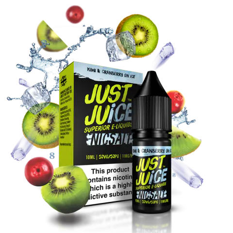 JUST JUICE NIC SALT 50% VG and 50% PG E liquid 10 ml