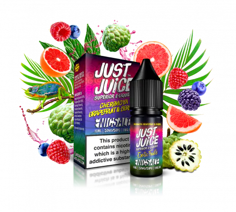 JUST JUICE NIC SALT 50% VG and 50% PG E liquid 10 ml