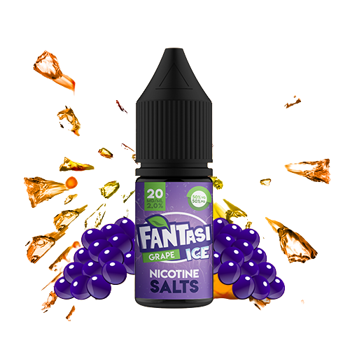 FANTASI ICE NIC SALT 10mg & 20mg 50VG/50PG E-Liquids Vape Juice -