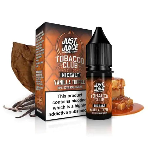 JUST JUICE NIC SALT 50% VG and 50% PG E liquid 10 ml