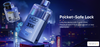 HQD Glow Air 35K Pod Vape Kit – 35,000 Puffs | Dual Flavour Pods | 20mg Nic Salt | LED Display | Rechargeable & Reusable