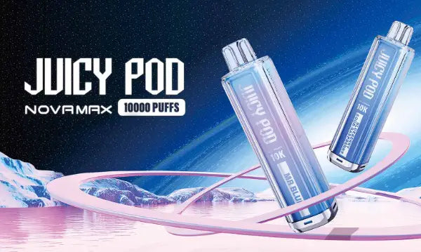 Juicy Pod Novomax 10K Prefilled Pod Kit – 10,000 Puffs | 20mg Nic Salt