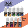 Pack of 10 Bar Series Nic Salts 10 mg 20mg , 10 ml , 50/50/ VG PG