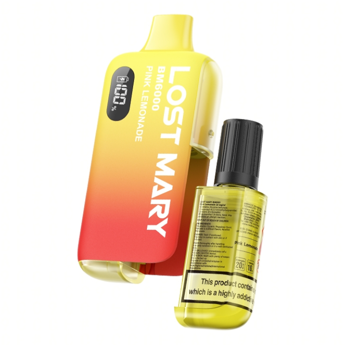 Lost Mary BM6000 Prefilled Pod Kit 2ml+10ml | 650mAh Rechargeable | Dreamlandvape Lost Mary BM6000 Prefilled Pod Kit 2ml+10ml | 650mAh Rechargeable | Dreamlandvape