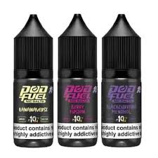 POD FUEL Nic Salts -BOX OF 10 PC-10ml Vape Juice Pod Bar E Liquid 10mg