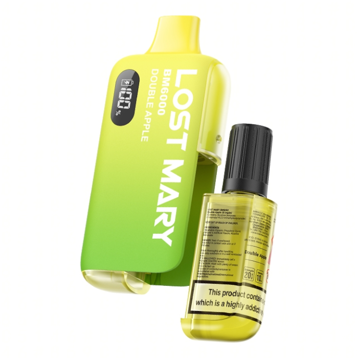 Lost Mary BM6000 PREFILLED POD Kit USB-C 10ml e-liquid capacity 650mAh Dreamlandvape Lost Mary BM6000 PREFILLED POD Kit USB-C 10ml e-liquid capacity 650mAh Dreamlandvape