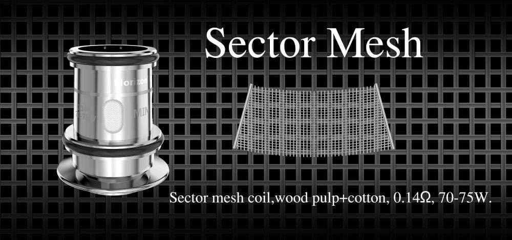 HorizonTech Falcon 2 Sector Mesh Coils 3 Pack 0.14 ohm 100% Genuine Coil