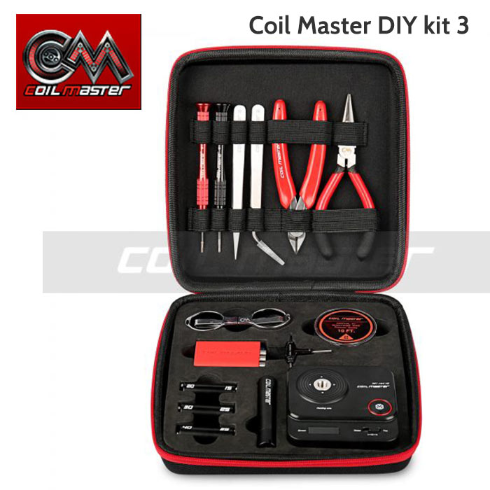 The newest Coil Master DIY Kit V3 is a perfect all-in-one kit for DIY Dreamlandvape The newest Coil Master DIY Kit V3 is a perfect all-in-one kit for DIY Dreamlandvape