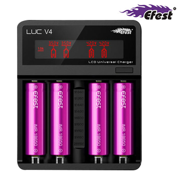 Effest Efest LUC V4 Digital Battery Charger – Dreamlandvape