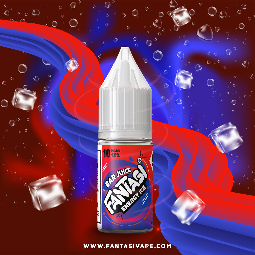 Fantasi Bar Salts Vape Juice E-Liquid  50/50 VG 10 ml , 20mg and 10 mg UK made Nic salt