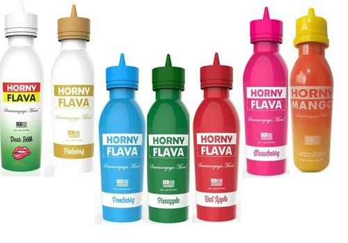 Horny Flava 100ml E-Liquid | 0mg Nicotine | 70VG/30PG | TPD Compliant –