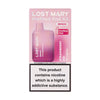 Lost Mary BM600 Prefilled Pod Kit – Box of 10 Devices | 600 Puffs Each | 20mg Nic Salt | Rechargeable Pod Vape