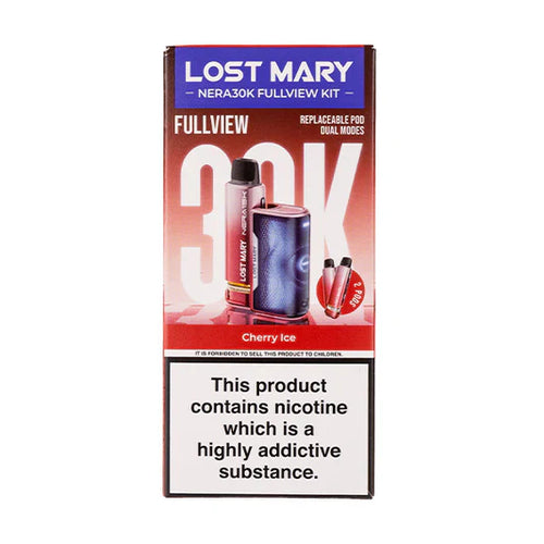 Lost Mary Nera 30K Vape Kit – 30,000 Puffs Dual Flavor Prefilled Pods 20mg Nic Salt Refillable System