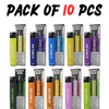 10 Pieces Ultimate Bar 600 Puffs Disposable Vape Kit
