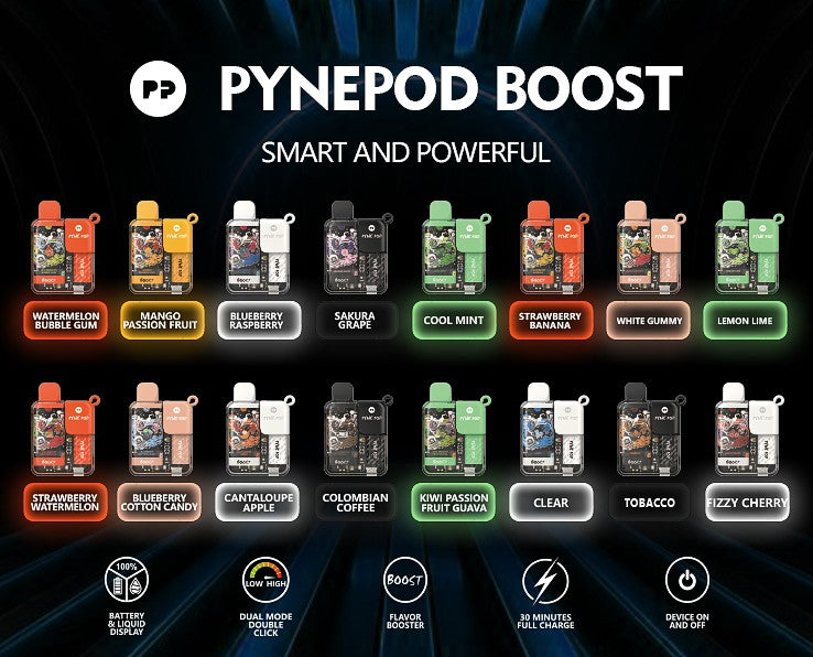 elfbar elfa master akku 2024 Pyne Pod Boost Pro 20K Best Selling Flavors – Vape Wholesale Global main image 0