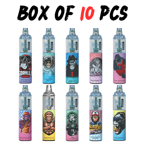 R And M Tornado 7000 Puffs 10 PC BOX OFFER- 2 ml 20mg PRE FILLED E LQUID Type-C Recgarge