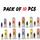 Pack of 10 VapeURS 10ml Nic Salts E-Liquid