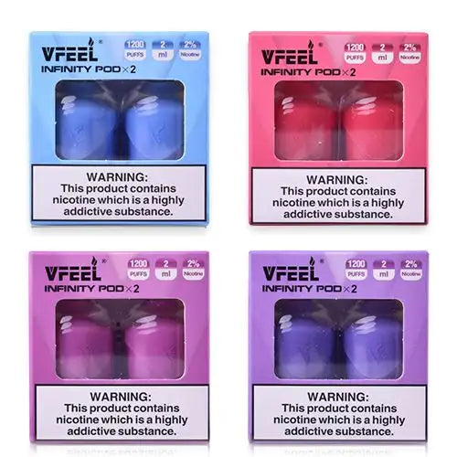 VFEEL INFINITY PREFILLED POD 2mg SALT – Dreamlandvape